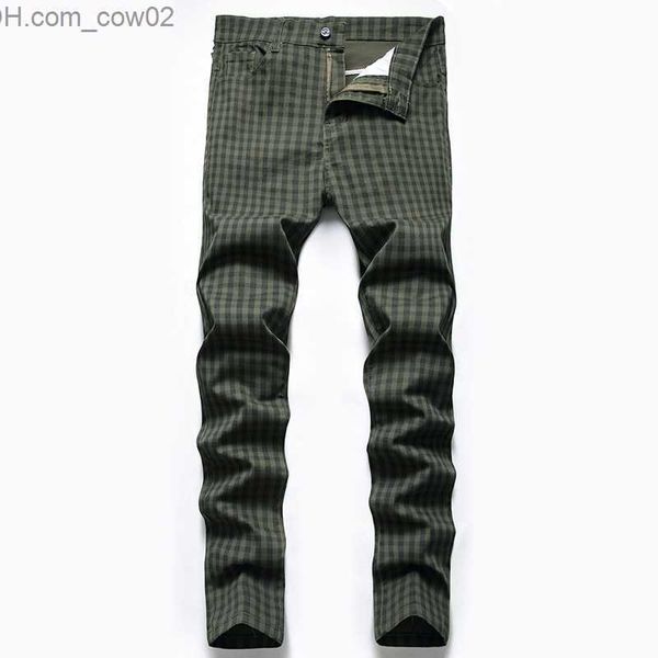 Jeans pour hommes Energetic Business Casual Pantalons Chino pour hommes Fond plat Slim Fit Pantalons décontractés Plus Size 42 