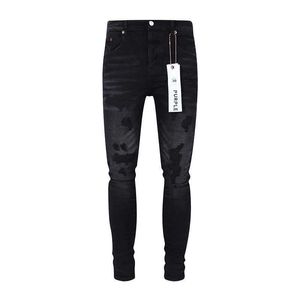 Jeans pour hommes marque de mode marque violette marque de mode pour hommes flambant neuf Anti-âge coupe ajustée jean serré décontracté