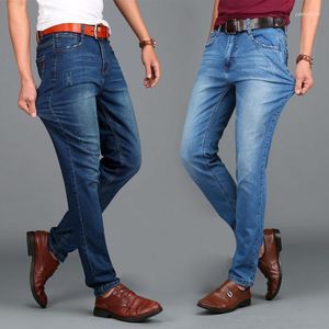 Designer de mode en jeans masculin pour les hommes marque Calca masculina tamanho 46 48 grande taille hiver