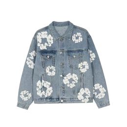 Jeans masculin Flower High Street Demin Jacket Kack