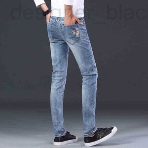 Jeans pour hommes pour hommes designer Site officiel collection vêtements pour hommes automne nouveau jean brodé Medusa micro élastique Leggings HW98