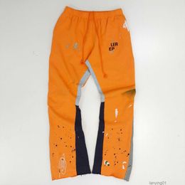 Jeans voor heren Galleries Dept Designer Joggingbroek Sport b Painted Flare sweatbroek tmuggkiaAGOF