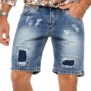 Hommes Jeans Cadeau Chaussette Hommes Casual Shorts Printemps Poche Sports D'été Musculation Denim Pantalon Court Slack