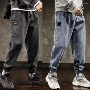 Jeans pour hommes Harem hommes pantalons à la mode homme Streetwear Jogging extérieur pantalon ample décontracté confort Denim lavé