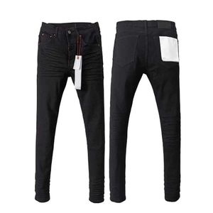 Brand Roca de haute qualité de haute qualité Roca Hippie Top Street Retro Loose Edge Mens Black Straight Jeans J240527