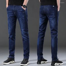 Jeans masculin de haute qualité régulière de jolies petits leggings slim ajustement