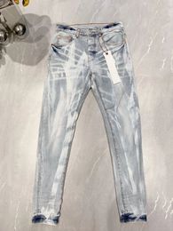 AccueilCentre de produitsJeans violets à la modeJean skinny élastique bleu clair rétroJean cardigan 231114