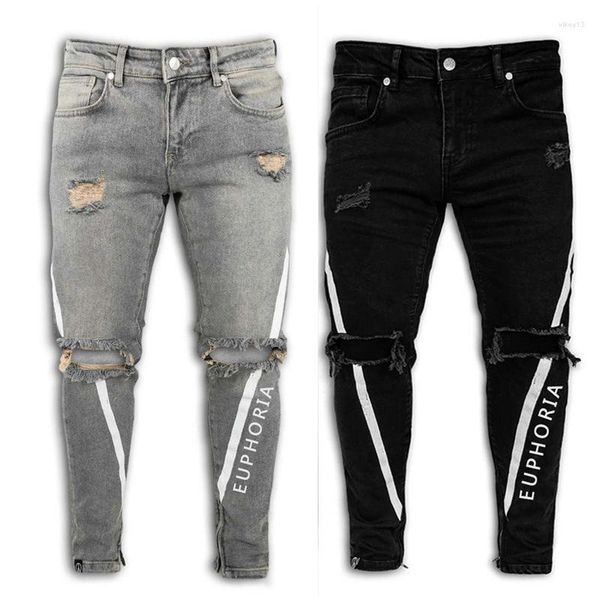 Jeans da uomo Homme Jean Pantalon Decire 2023 Pantaloni cargo Pantaloni da jogging Uomo Harem Pantaloni sportivi Streetwear Casual Elastico Maschio Tyga Trouse