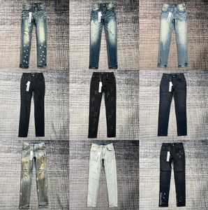 Jeans pour hommes Ksubi Designer Jeans de haute qualité Purple Jean Mens Rise Vêtements élastiques Tight Skinny Denim Tears Designer Fashionyzgr # s