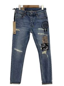 Jeans masculin Ksubi pourpre rive élastique pour hommes vêtements serrés skinny deigner mode 139