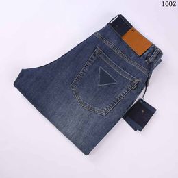 Herenjeans Luxe designer herenkleding Hoge kwaliteit herenbroek zakelijke jeans Klassieke stijl wassing ambachtelijke casual comfortabele zakelijke broek groothandel