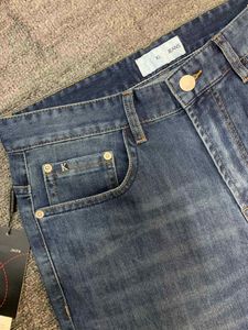 Herenjeans Luxe designer herenkleding casual zakelijke jeans klassiekers broek paarse jeans groothandel