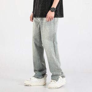 Jeans pour hommes M-5XL Baggy Hommes Mode Rétro Haruku Droit Streetwear Hip-Hop Lâche Denim Pantalon Hommes Pantalon Grande Taille