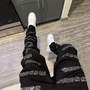 Heren Jeans Man Stretchy Black Skinny Boor Punk Streetwear Biker Broek Gewassen Slanke Fit Fashion Designer Potloodbroek