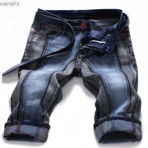 Jeans masculinos McIkky Fashion Mens Shorts directivos directos Jeans de calcomanía ultra delgada Shortsl2404