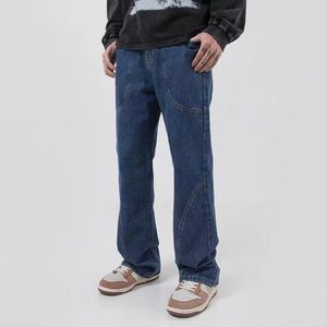 Jeans pour hommes Mode coréenne Pantalons évasés Printemps Été Baggy Denim Pantalons Bas surdimensionnés Vintage Homme Y2K Vêtements Streetwear