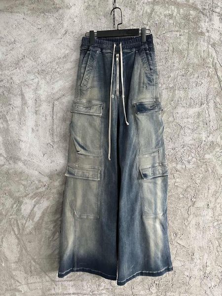 Jeans pour hommes Hommes Retro Wide Leg Flare Carpenter Cargo