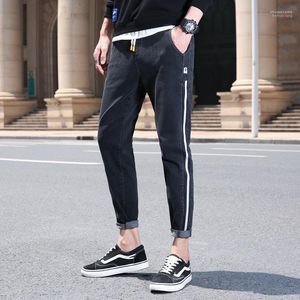 Hommes jean hommes HCXY marque 2022 automne classique hommes cheville longueur Denim pantalon pour hommes Stretch Style ample pantalon mâle