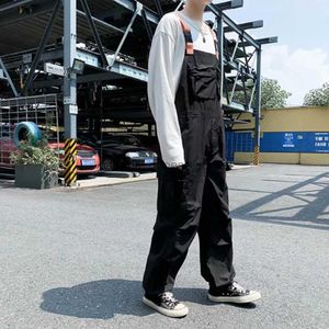 Jeans voor heren Jeans voor heren Vintage overalls Jumpsuit voor heren Cargobroeken Broeken Baggy Bib Overall Heren Techwear Retro Work 230628L230911