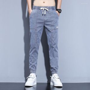 Heren jeans heren mannen broek 2022 losse jogger harem pant goede kwaliteit Harajuku fleece denim broek was kledinglieden