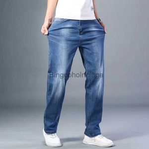 Jeans Homme Jeans amples à jambe droite pour hommes été nouveau Style classique pantalon ample extensible avancé 7 couleurs disponibles taille 35 42L231003