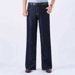 Jeans homme jeans évasés coupe ample coupe droite pantalon slim268K