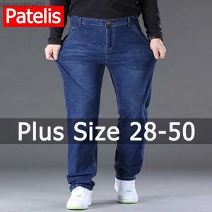 Jeans masculin Blue Jeans en taille 48 et 50 adaptés à 45-150 kg jeans Hombre LEG LEG JEANS PANTALON HOMMEL2404
