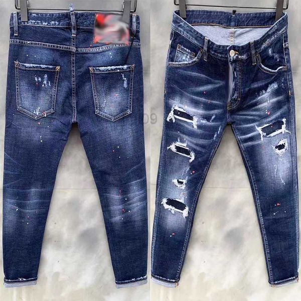 Jeans masculin jeans en denim jeans bleu pantalon déchiré noir meilleure version skinny brisé italie vélo moto jeanreb8 jeanreb8