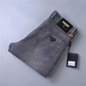 Herenjeans Heren Designer Elasticiteit Jean Hombre Broeken Heren en dames Modemerk Luxe broeken Denim broek Trend