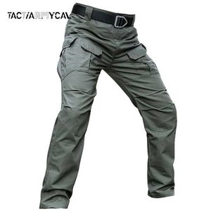 Jeans pour hommes pantalons tactiques militaires masculins pantalons de cargaison multi-poche pantalon pour hommes verts noir