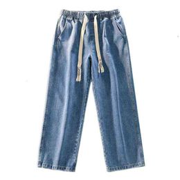 Mannen Jeans Broek Casual Vintage Baggy Kleding Straight Leg Broek Koreaanse Mode Man Streetwear Pop Harajuku Oversized Broek J220629