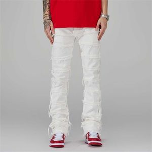 Mannen Jeans Punk Gestapelde Witte Rechte Y2k Grunge Broek Mannen Mode Hip Hop Kpop Vrouwen Katoen Oude Lange Broek Ropa Hombre 2306124rzkrynnf3qv0g47