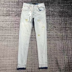 Jeans pour hommes Purple-brand Designer Antiaging Slim Fit Jeans Pu2023900 Taille 30-32-34-36 5r4g