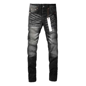 Les jeans de marque Roca en jean pourpre sont à la mode et de qualité supérieure avec une peinture de rue de premier ordre et une réparation de jeans à faible hauteur de hauteur J240527