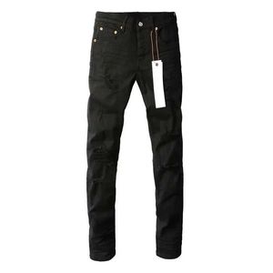 Jeans masculins en jean Roca Roca Fashion Top Street Black Fashion Fashion Top Quality Réparation Low Rise Skinny Denim Pantals J240429