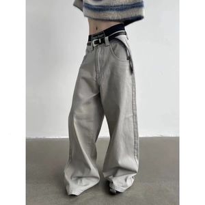 Jeans pour hommes REDDACHiC Icon 90s Skater Baggy Dragging Floor Long Denim Gris Plain Casual Pantalon Large Pantalon Hommes Femmes Mode 231201