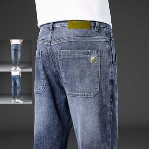 Jeans pour hommes Ripped Fashion Retro Trous effilochés Loose Casual Petits pieds Pantalons Washed Bleach Male Harem Denim Nine point Pant 220923