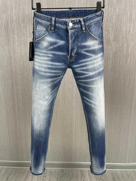 Jeans pour hommes, pantalon crayon classique et Simple, à la mode, 9907 #