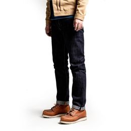 Jeans para hombre SD1070001 RockCanRoll Leer descripción Pantalones vaqueros de mezclilla crudos gruesos sin lavar con orillo índigo de peso pesado, 17 oz 230909
