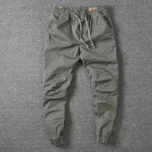 Jeans masculin simple jogger sport pantalon mince hommes adaptés au travail Q240427