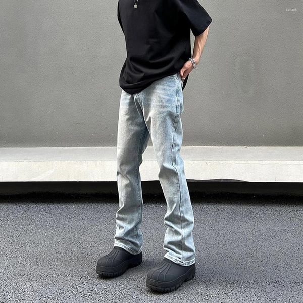 Jeans pour hommes Skinny Casual Fashion Streetwear Pantolon Pantalon d'été Ropa Hombre Vaqueros Straight-leg Distressed Fit Denim Pants