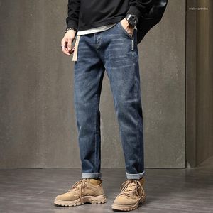 Jeans pour hommes printemps et automne marque de mode Ish jeunesse sarouel à la mode loisirs amples pantalons assortis hommes