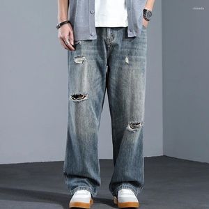 Jeans pour hommes Spring Style vintage déchiré pour les vêtements pour hommes