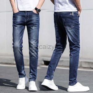 Jeans masculin printemps / été nouveau jeans masculin jeans à la mode élastique slim fit de fonte de fonte édition jeans pour jeunes masculin et pantalon de taille