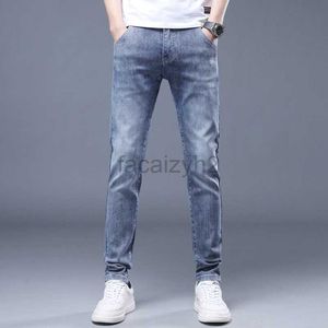 Jeans masculin printemps / été nouvel édition de jeans masculin édition tendance slim slim small raide tube pantalon pantalon denim pour hommes et pantalon taille plus