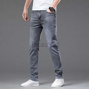 Jeans masculin printemps / été édition mince jeans masculin tendance mode élastique slim slim slim smm hétérose pantalon de jeans de jeunesse hétéro plus pantalon