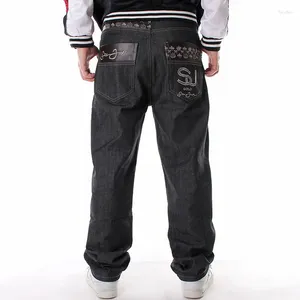 Heren Jeans Streetwear Losse Plus Size Palazzo Broek Harem Rechte Broek Mannelijke Denim Baggy Hip Hop Wijde Pijpen 30-46