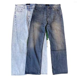 Jeans pour hommes Streetwear Y/Project Hommes Denim Y2K Vêtements Dégradé Couleur Lâche Drag Pantalon Femmes Vêtements Style Vintage