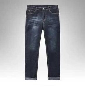 Jeans masculin Stretch Automne / Hiver Mens Jeans Pantalon Straight et Pantalon polyvalent Q240525