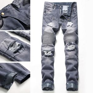 Jeans pour hommes tendance d'été pantalons décontractés pantalons tout-aller confortables produits hommes 2023